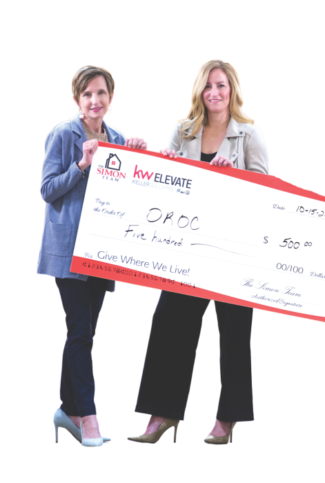 pam and meghan oroc check